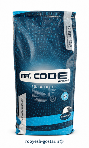 کود محلول در آب MR. CODE WSF 10-40-10 + TE